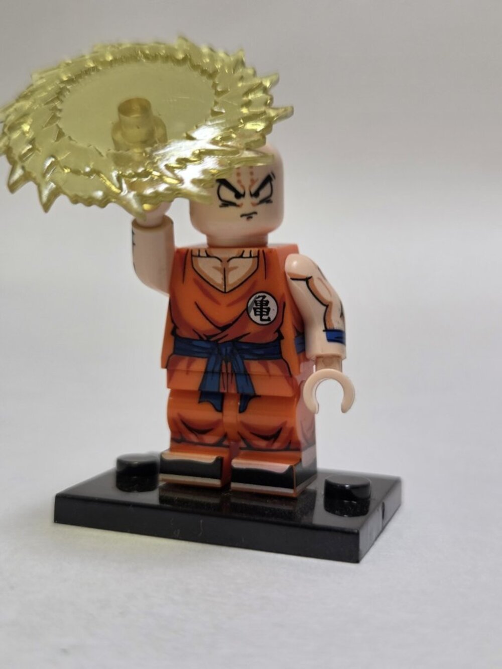 Dragon ball Z Krillin Minifigure Custom lego compatible